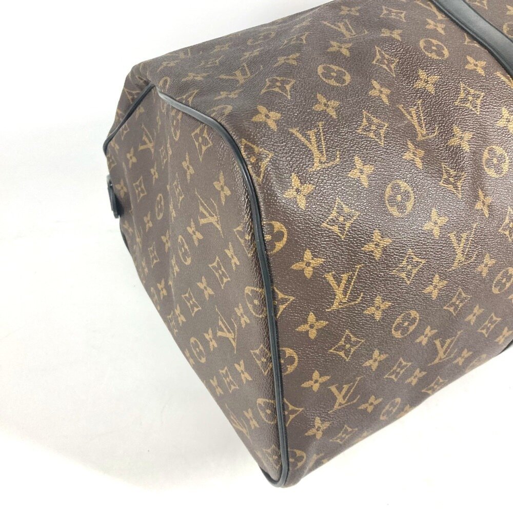 LOUIS VUITTON Authentic Black Monogram Canvas Boston Bag - Picture 13 of 16